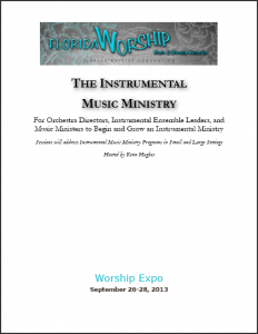 Starting an Instrumental Music Ministry